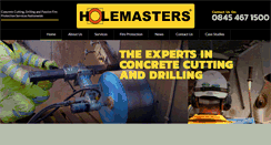 Desktop Screenshot of holemasters-scotland.co.uk